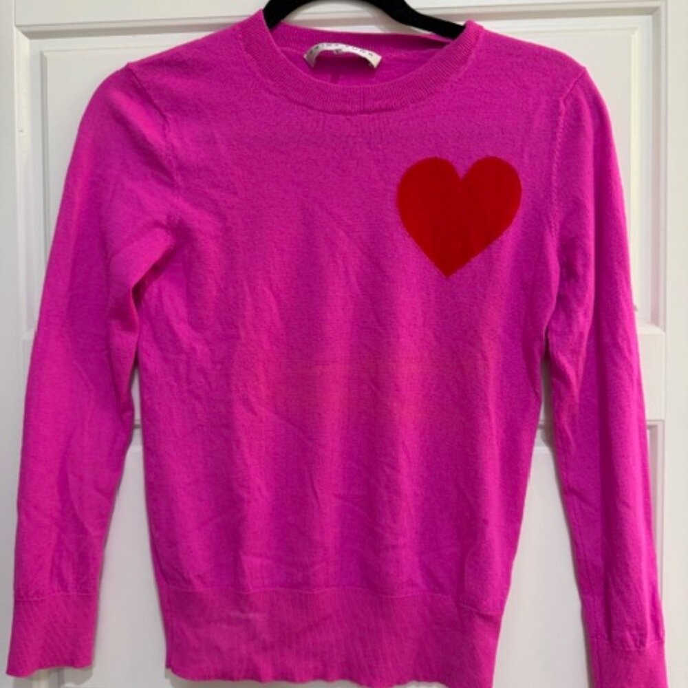Trina Turk Heart Sweater